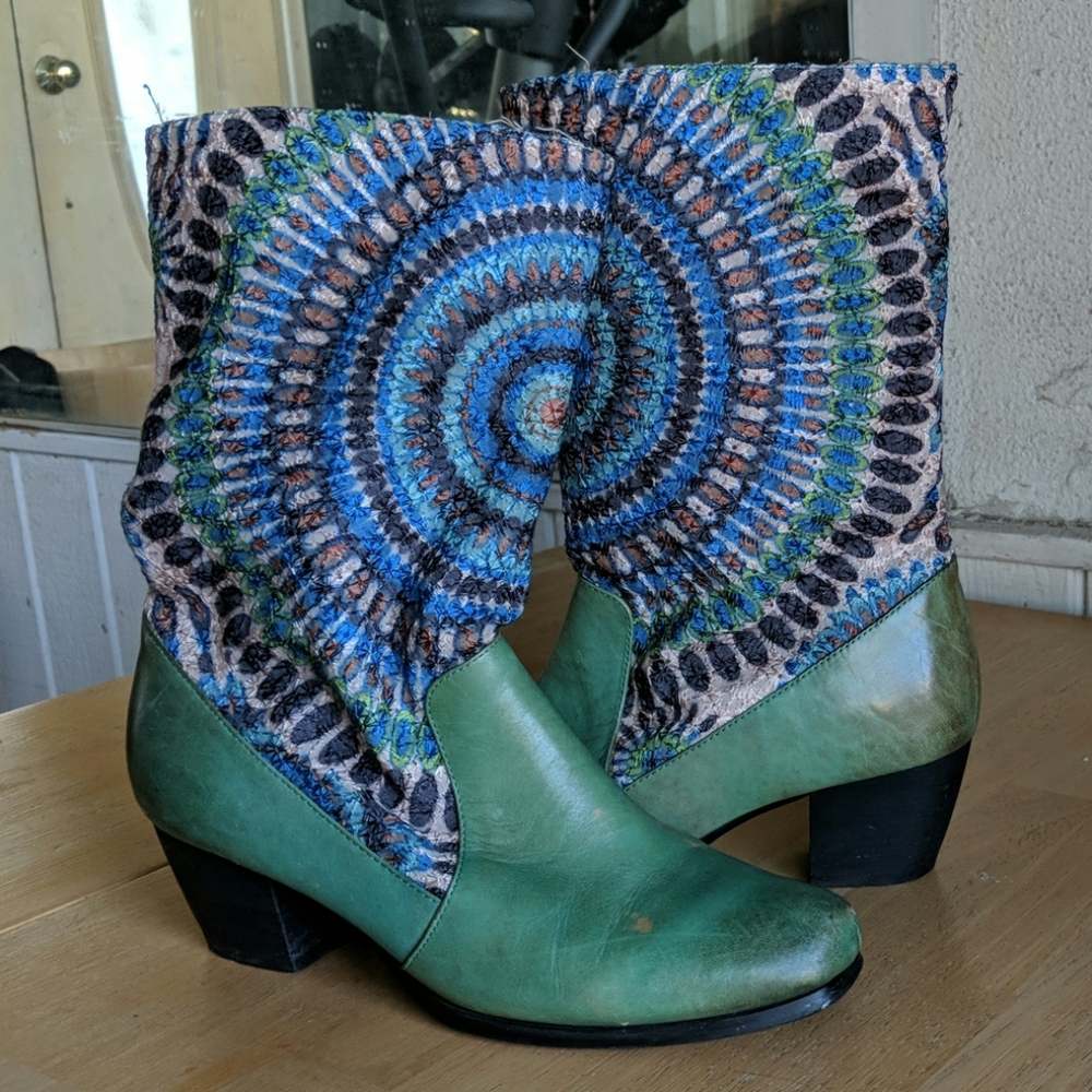Cowboy boots with a twist